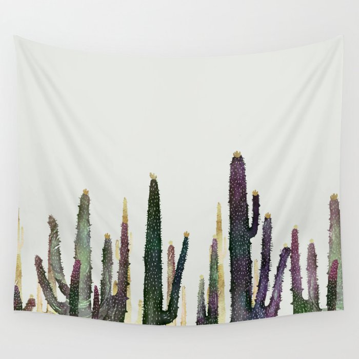 Cactus Landscape Wall Tapestry By Franciscomffonseca Society6