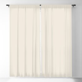 Sherwin Williams Creamy (Off White) SW 7012 Solid Color Blackout Curtain