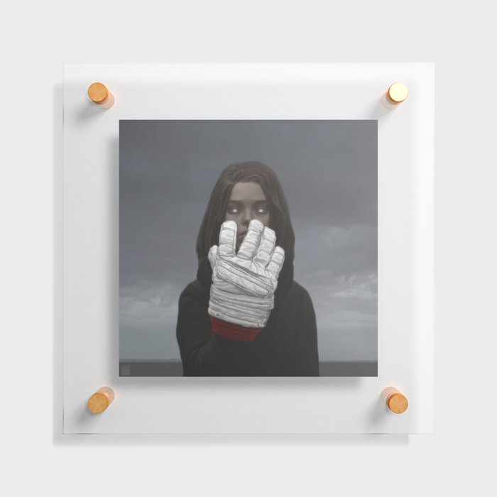Glove Floating Acrylic Print