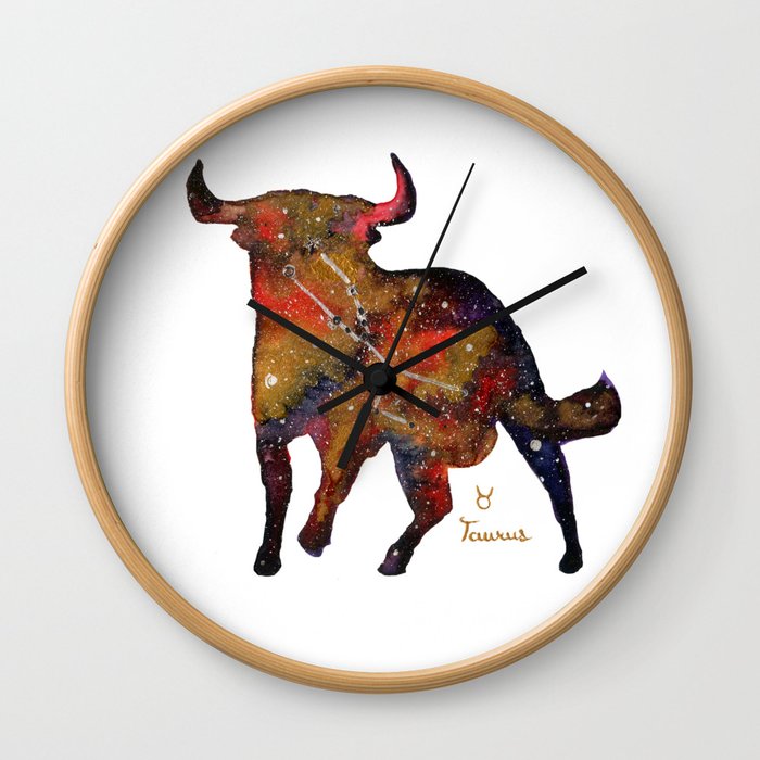 Taurus Charging Wall Clock