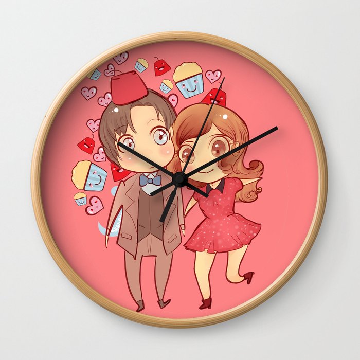 Doctor Who - Clara and Eleven Wall Clock