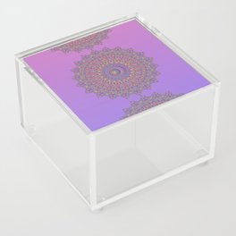 Psychedelic Meditation Mandalas Acrylic Box