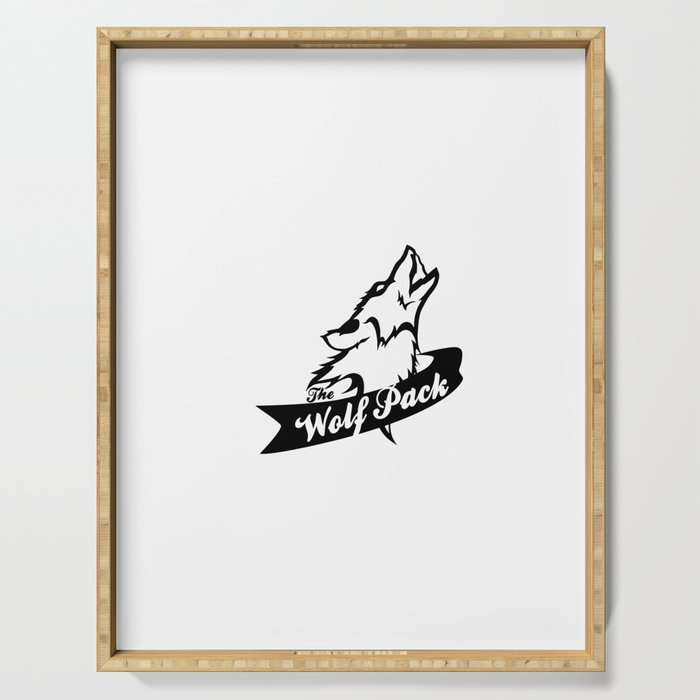 wolf pack Serving Tray