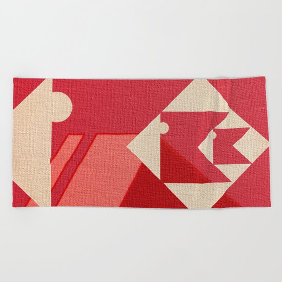 Food Chain Beach Towel