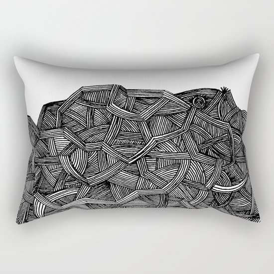 - I see a darkness - Rectangular Pillow