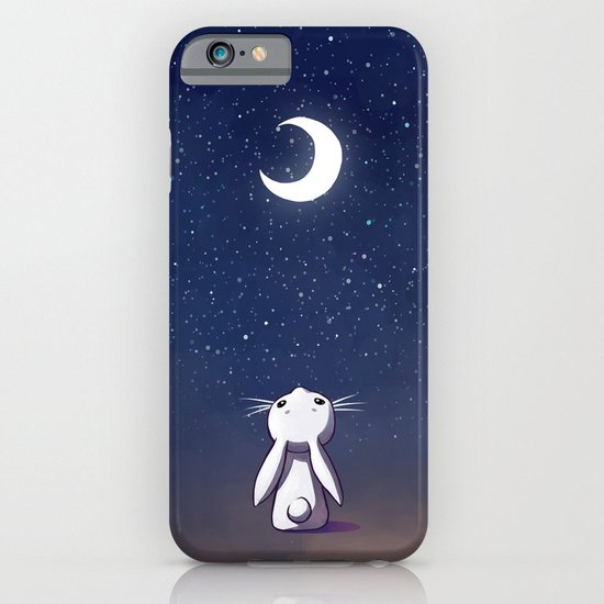 Moon Bunny iPhone & iPod Case