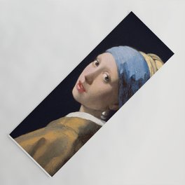 Girl with a Pearl Earring. Vermeer. Yoga Mat