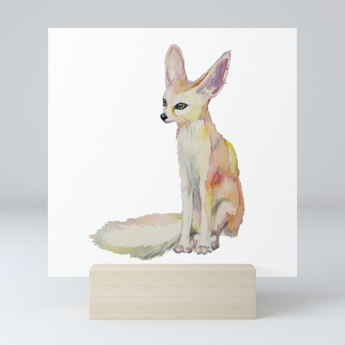 Fennec Fox Mini Art Print