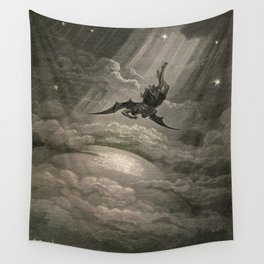 Gustave Doré - Fallen angel Wall Tapestry