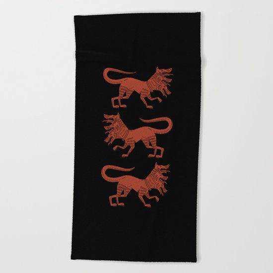Cerberus Beach Towel