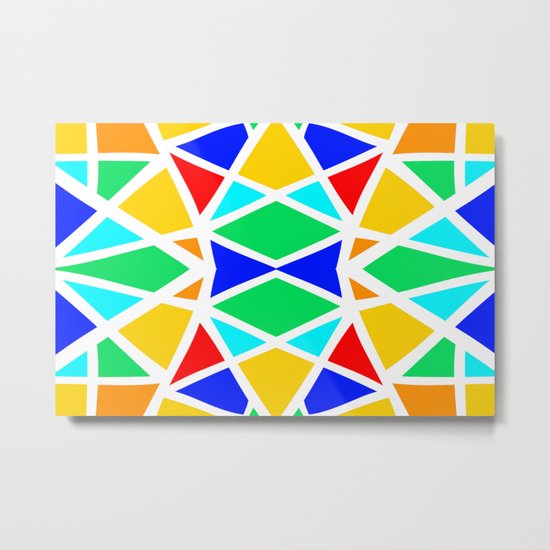 Candy Glass Metal Print