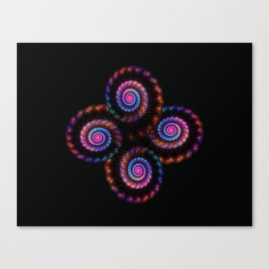 Fractal Paradox - Digital Work Canvas Print