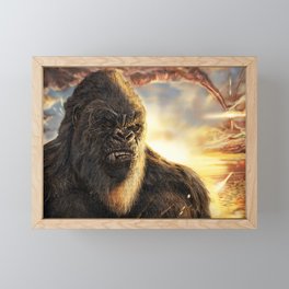 Godzilla Series - Kong Framed Mini Art Print