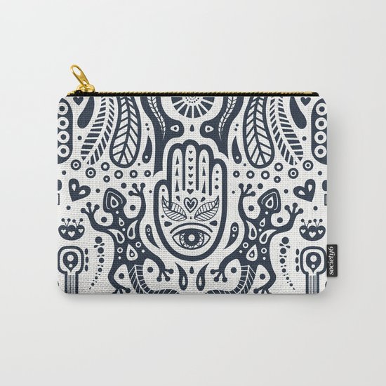 Folklore Pattern 2 Carry-All Pouch