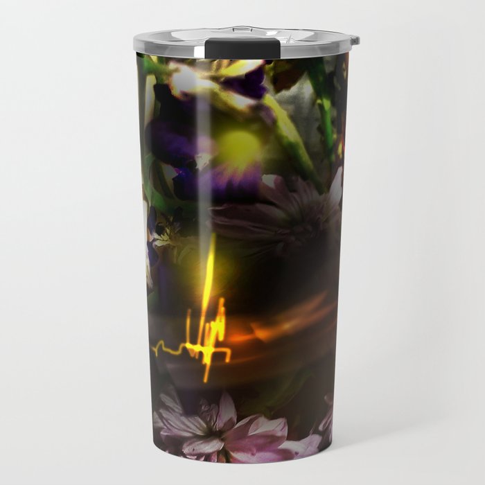 Colorful Flower Arrangement (Photographic Art Print) Travel Mug