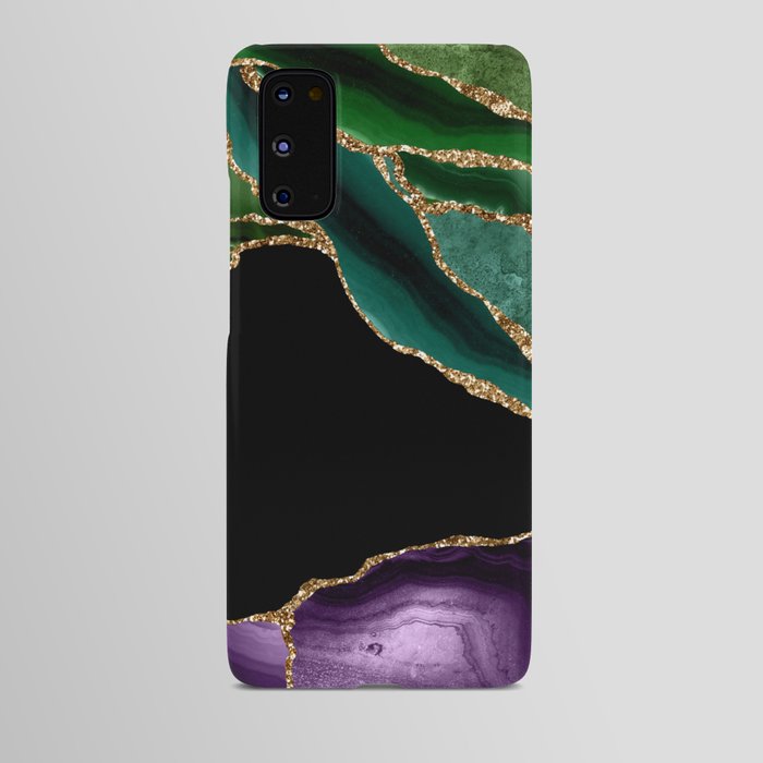 Peacock Agate Texture 06 Android Case