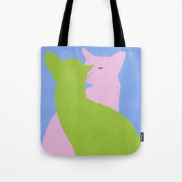 Getting to know each other Tote Bag