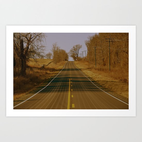 May the Road Rise to Meet You Art Print