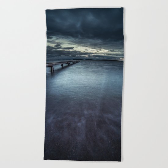 Just leave me alone Beach Towel
