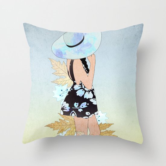 AUTUMN BREEZE Throw Pillow