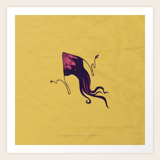 d4 Art Print