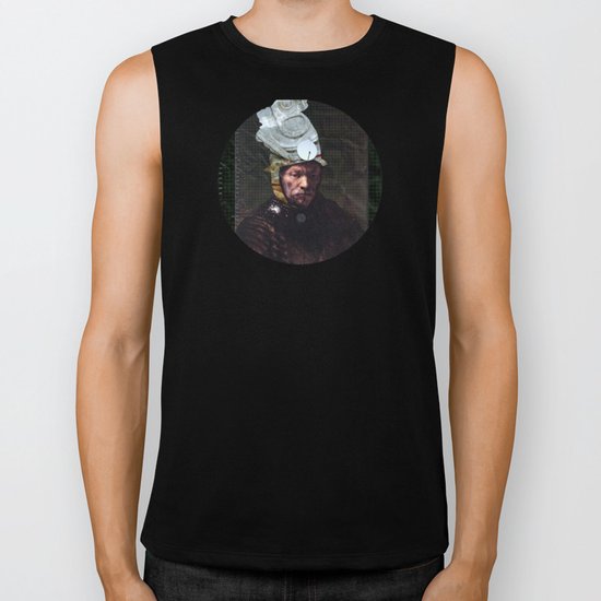 Rembrantds Golden Helmet Collage 2 Biker Tank