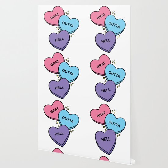 Brat Outta Hell Wallpaper By Goldenxchocobo Society6