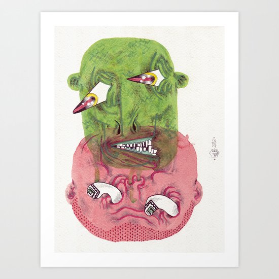 UNITED COLORS Art Print