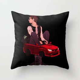 Baby Driver Throw Pillow