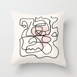 Life - Abstract 003 Throw Pillow