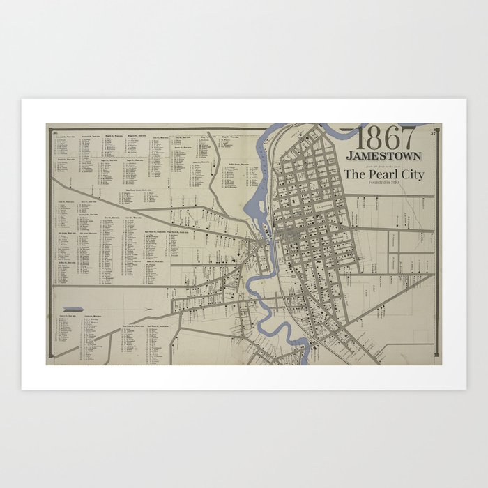 The Pearl City Art Print