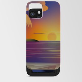 Sunset Beach iPhone Card Case