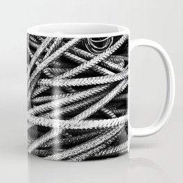 Rebar And Spring - Industrial Abstract Coffee Mug