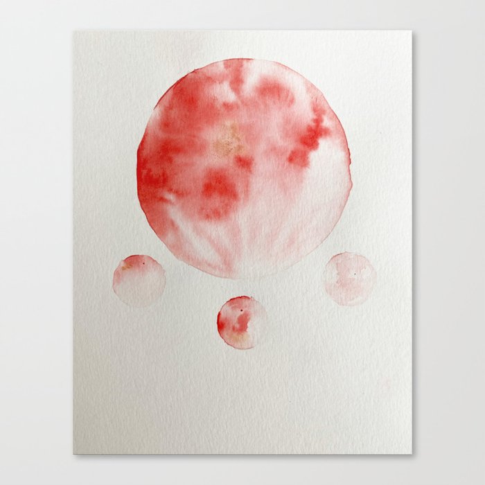 Pink Moon Study #1 Canvas Print