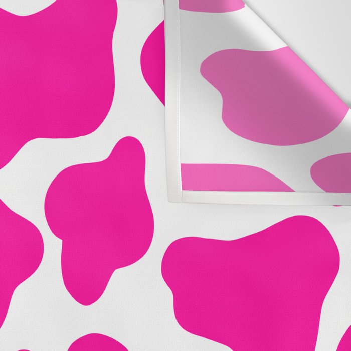 Pink cow print on sale tapestry