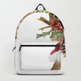 Christmas Owl Backpack