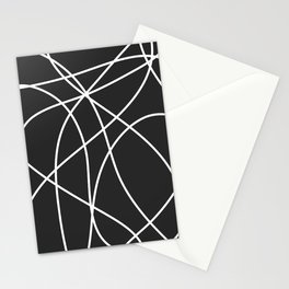 Abstract strokes Stationery Card