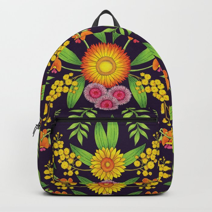 Australian Wildflowers Backpack