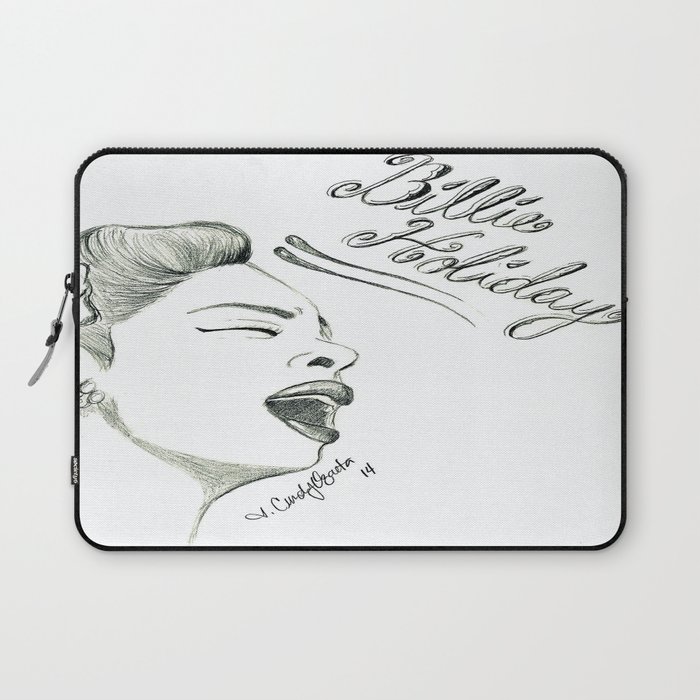 Billie Holiday Laptop Sleeve