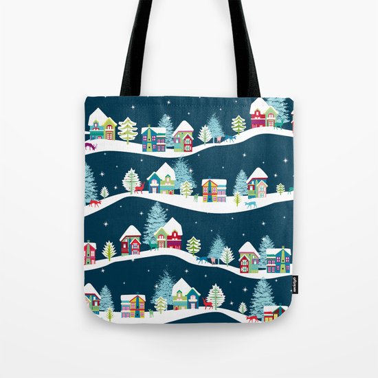Apres Ski Tote Bag