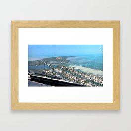 Key West Landing Framed Art Print