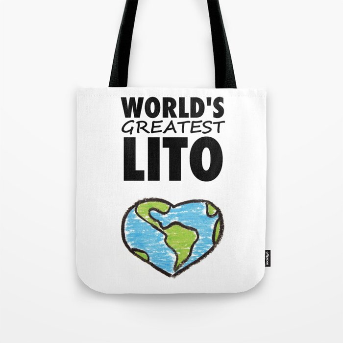 Worlds Greatest Lito Tote Bag