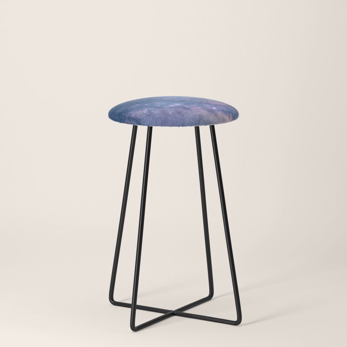 Blue Galaxy Counter Stool By Newburydesigns Society6 Blue Galaxy Counter Stool