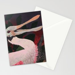Laughing spoonbill Stationery Cards