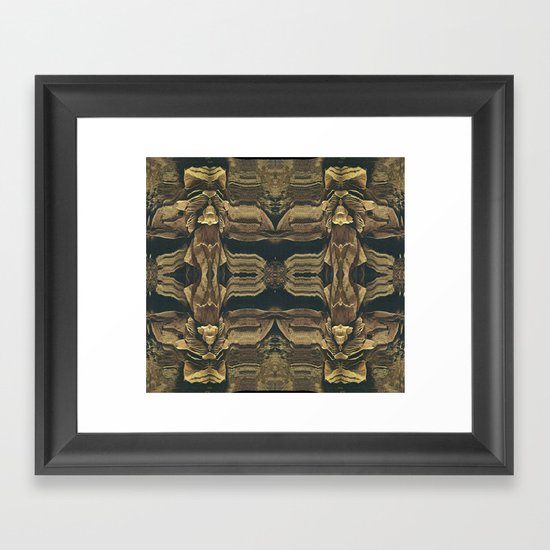 Stalagmites Version 1 Framed Art Print