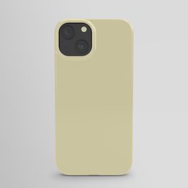 Calm Yellow iPhone Case