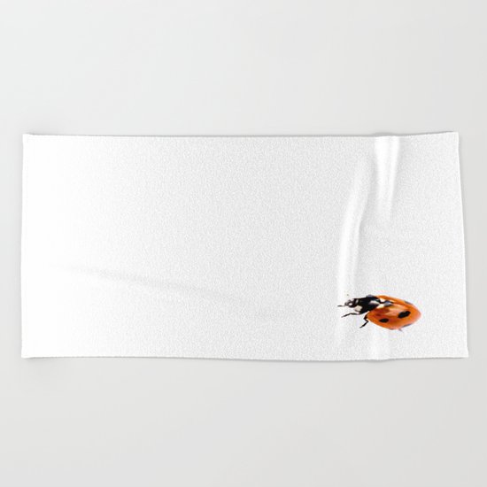 Ladybug Beach Towel