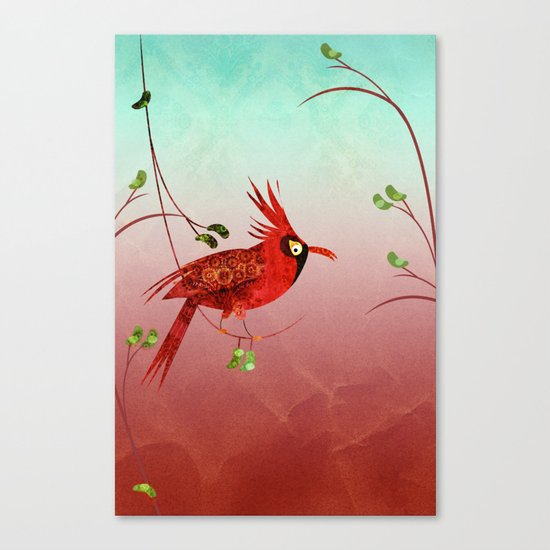 One Bird Canvas Print