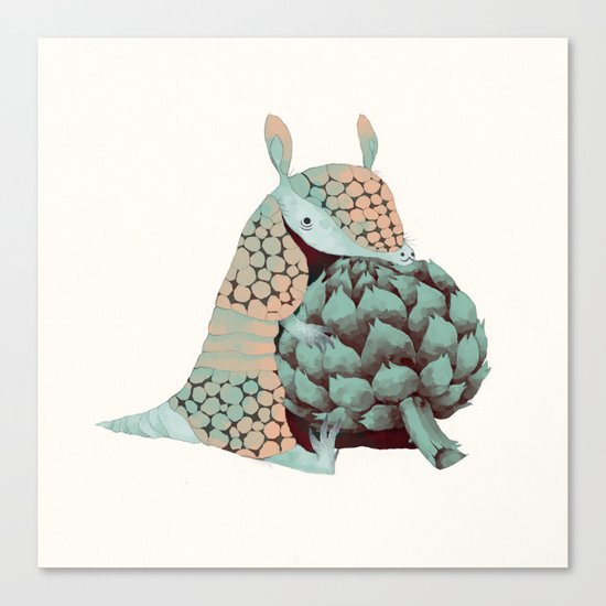 l'amour Canvas Print
