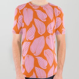 Mod Leaves Tropical All Over Graphic Tee